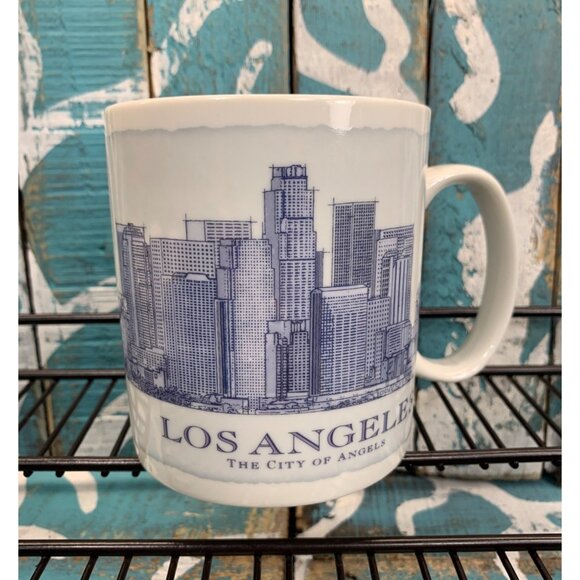 NEW Starbucks Architecture Series LOS ANGELES Skyline 18oz. Ceramic Coffee Mug 2 - Picture 1 of 7